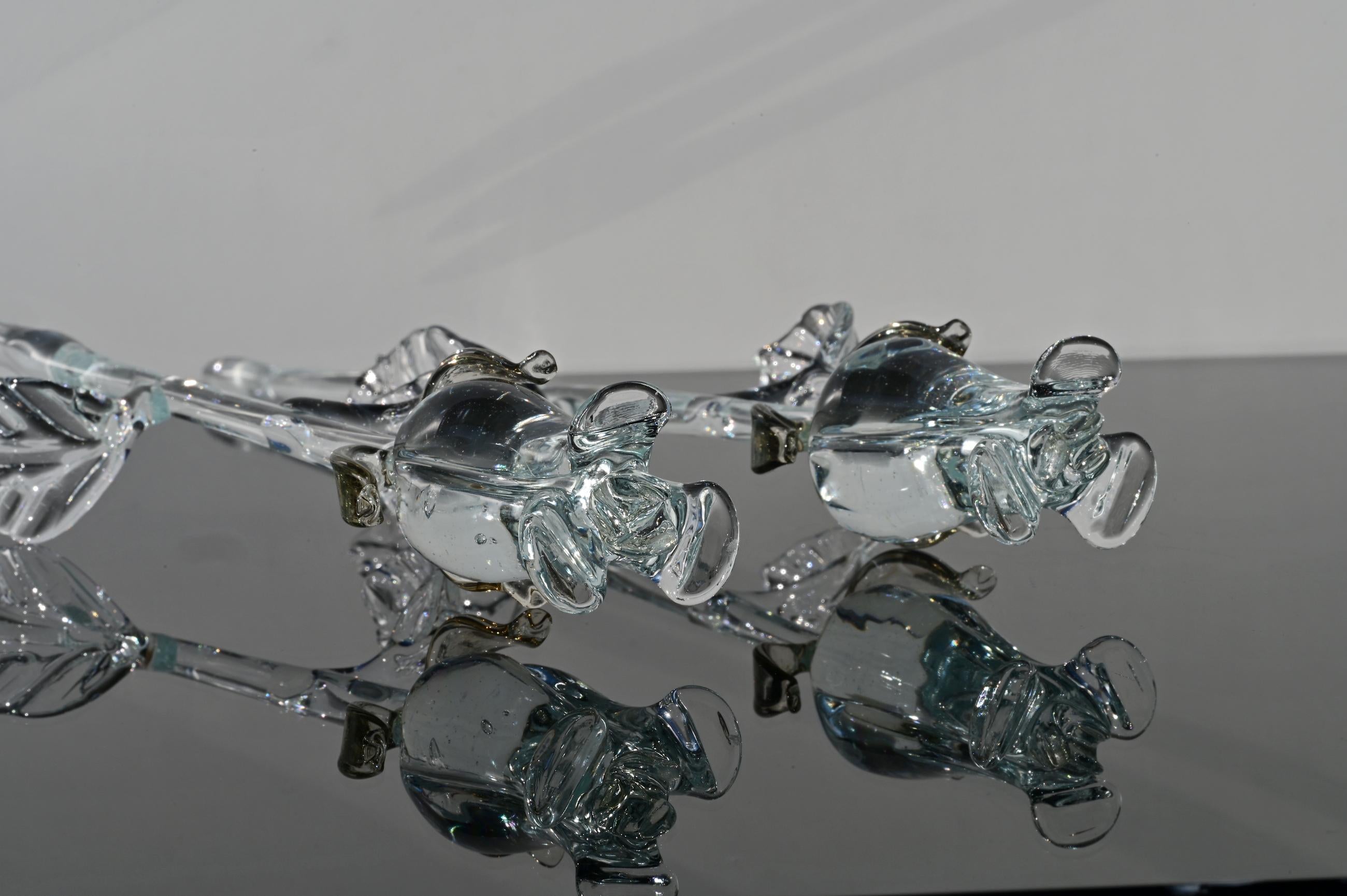 "Vera" Clear Rose Flower
