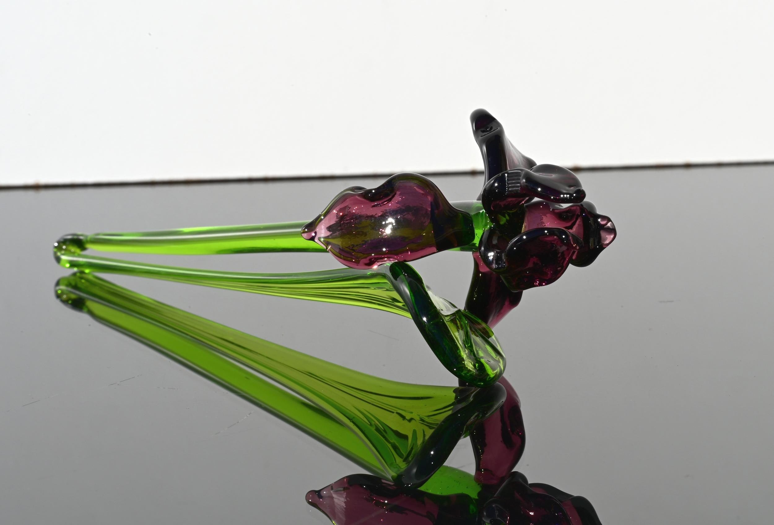 "Seraphina" Purple Glass Iris